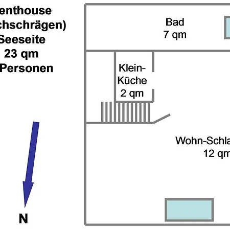 Dachgeschosswohnung Fur 2 Personen Apartment Cuxhaven